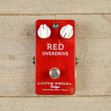 Load image into Gallery viewer, Lotus Pedals - Red Overdrive
